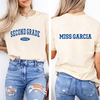 Personalized Grade Level Teacher Team Shirts